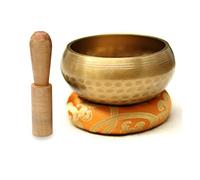 Nepal Tibetan Buddhist Bowl Set Pad Ring Mallet Meditation Singing Bowls Kit for Home Bedroom Temple Yoga Studio Decoration Relaxing