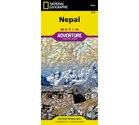Nepal Adventure Map by National Geographic - Waterproof Travel Map with Himalayas, Everest Region, Trekking Routes & Cultural Sites - Foldable Nepal ... Map (National Geographic Adventure Map)