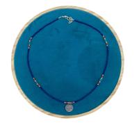 Nepalese Extra Fine Gem Necklace - Blue Onyx & Tree of Life