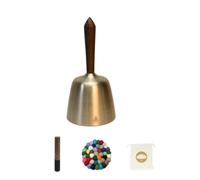 Nepalese hand-held awakening bowl, touching bells, meditating on Buddha's sound bowlfor Relaxation, Zen, Prayer, Beautiful Meditation Yoga Gift (A)