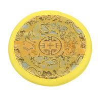 Nepalese Handmade Cloth Bowl Pad for Tibetan Singing Bowls | Traditional round Mat, Hand-sewn Embroidered Fabric, Concave Surface, Stable Placement for Studios and Buddha Halls
