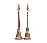 Nepalese Handmade Tibetan-Style Trumpets (2 Pieces)