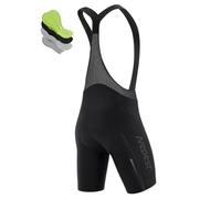 Nepest Cycling Bib Shorts Men's Bike Bibs with Padding | UPF 50+ 4D Padded Biking Shorts, Bicycle, Cycle, Riding, Biker, Mesh Straps, Stretch Fabric, Anti-Slip Grippers, Breathable