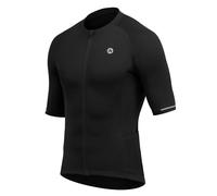 Nepest Cycling Jersey for Men Short Sleeve 4-Way Stretch Black, 3XL