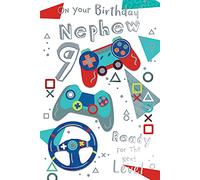 Nephew 9th Age 9 Ready For The Next Level Gaming Happy Birthday Card