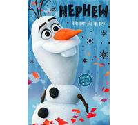 Nephew Frozen 2 Includes Activity Birthday Card Hallmark 25531108 Standard