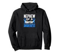 Nephew Of A Warrior Juvenile Arthritis Awareness Pullover Hoodie