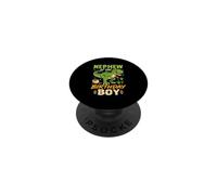 Nephew Of The Birthday Boy T Rex Dinosaur Party PopSockets Adhesive PopGrip