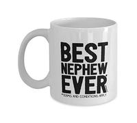Nephews Gift - Mug for Nephew - Best Nephew Ever - Terms and Conditions - Coffee Mugs - wm7914