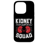 Nephrology Nurse Organ Donor Transplant Team Kidney Squad Case for iPhone 14 Pro