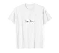 Nepo Baby Trendy White Black HB T-Shirt