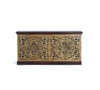 Nepravisht Sideboard - Carved Mango Wood - 4 Door - Extra Large - 180cm
