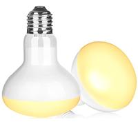 NEPTONION 2Pack Reptile Heat Lamp 50W UV Heat Light Bulb, Basking Daylight Spot Bulb for Lizard, Tortoise, Bearded Dragon (2, 50 Watt)