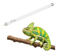 NEPTONION T5 HO UVB 5.0 Reptile Replacement Tube, 8W 30 cm (11.81 in) Linear Fluorescent Lamp, for Rainforest Reptiles