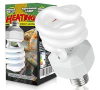 NEPTONION UVA UVB 5.0 Reptiles Bulb, 13W Dual-Threat UV Light Bulb, Compact Fluorescent Lamp, Suitable for Rainforest Reptiles