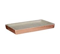 Neptune Bathroom Accessories Set Copper Concrete Organiser Holder Soap Dispenser