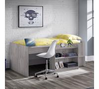 Julian Bowen Neptune Midsleeper Grey Oak Effect, Grey