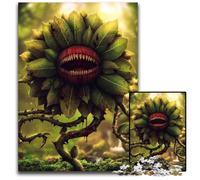 Neptune Fly Trap Jigsaw Puzzles for Adults 1000 Piece Impossible Jigsaw Puzzles for Adults Brain Teaser Adult Game Family Interactive Activity 1000 PCS(38x26cm)