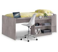 Neptune Grey Oak Effect Midsleeper Bed