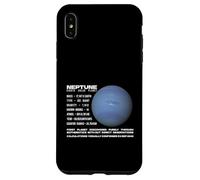 Neptune Planet Facts Space Explorer Astronomy Infographic Case for iPhone XS Max