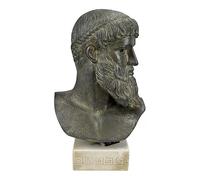 Neptune Poseidon of Artemision God of Sea Bust Head Moldano Plaster Statue
