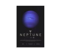 Neptune Poster Space Poster Office Room Decor Cosmic Starry Sky Wall Art Posters for Wall Decoration 16x24inch(40x60cm)