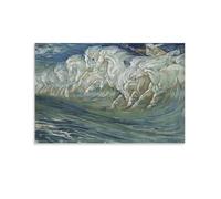 Neptune's Horses Walter Crane Painter Poster Poster Print Art Wall Painting Canvas Posters Modern Bedroom Decor 08x12inch(20x30cm)