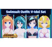 Neptunia Virtual Stars - Swimsuit Outfit: V-Idol Set