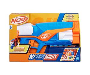 Ner N Series Agility Foam Dart Blaster With 12 Nerf N1 Drafts For Kids Aged 8+