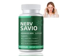 Ner/ve Sa/vior for Men & Women, Advanced Ner/ve Su/pport, Anxiety Relief & Calms for Adults, Strong Anti Anxiety Energy Tablets & Sleep Ai/ds for Deep Work, Energy Tablets for Ner/ve Health