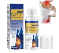 Ner/ve Therapy Roll On,Fast Acting Ner/ve Relief Cream, Relief Cream,Knee,Shoulder,Back Muscle Rel/ief Gel,Massage Cre/am,Soothing Body Care Balm,Natural Essential Oils,75ml