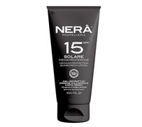 NERA Pantelleria SunShield SPF 15 Emollient Sun Protection Lotion 100ml: Medium Protection, Water-Resistant, Nourishing, Vitamin Enriched, Anti-Aging. Complete UVA/UVB Defense Sunscreen Lotion