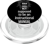 Nerd 1984 programmer CPU PC surveillance PopSockets PopGrip for MagSafe