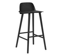 Nerd Bar Stool 75 cm Black