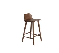 Nerd Bar Stool Dark Brown H65