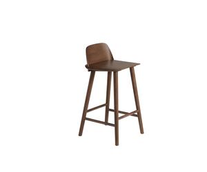Nerd Bar Stool Dark Brown H65