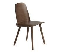 Muuto - Nerd Chair, Dark Stained Oak - Dark Stained Oak