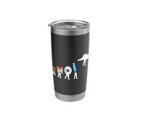 Nerd Cloud Evolution Funny Developer Software Engineer Stainless Steel Insulated Tumbler
