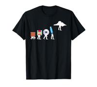 Nerd Cloud Evolution Funny Developer Software Engineer T-Shirt