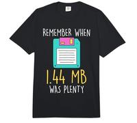 Nerd Computer Remember When 1.44 MB was Pretty Science Coder Comfort Colors Adult Heavyweight T-Shirt