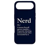 Nerd Definition Sarcastic Geek Humor for Scientists Life Case for iPhone Air