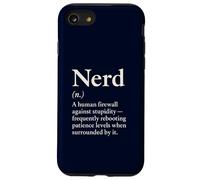Nerd Definition Sarcastic Geek Humor for Scientists Life Case for iPhone SE (2020) / 7/8