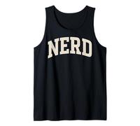 Nerd Scientist Laboratory Teacher AI Smart Genius Brain Cool Tank Top