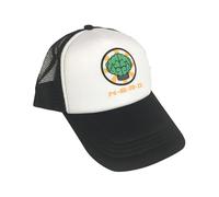 Nerd Trucker Hat Black - N.E.R.D. Hip Hop Band - Mens Adjustable Snapback Mesh Baseball Cap - Brain Music N*E*R*D Fan Gift