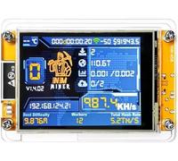 NerdMiner NMMiner Upgraded 1060KH/S ESP32 Harshrate 2.8 Inch Smart Display Bitcoin Crypto Solo Lottery Miner Upgraded USB BTC Nerd Miner V2