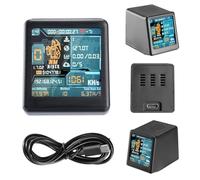 Nerdminer V2 Bitcoin Miner, 1060 KH/s Nerd Miner V2 Intelligent Display with ESP32 and Table Clock Bitcoin Miner BTC Solo Lottery Miner Bitcoin Crypto Lottery Miner Compatible with Nerd Miner v2