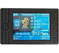 NerdMiner V2 MAX Solo Bitcoin Miner - 930KH/s Hash Rate, 1.5W Power, 3.125 BTC Win3, Compact 2.4G WiFi & Wired Connection, High-Efficiency Cryptocurrency Miner for Bitcoin Enthusiasts（Black