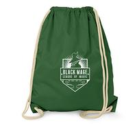 NERDO - Black Mage League of Magic - Gym Bag, Dark Green