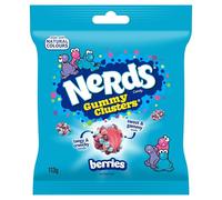 Nerds Berries Fruit-Flavour Candy Gummy Clusters 113g