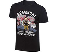 Nerds Braun Strowman Monster Cartoon Men's T-Shirt Black M